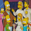 The Simpsons In Christmas Diamond Painting