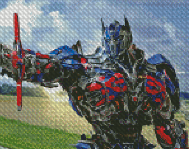 Tranformers Diamond Painting