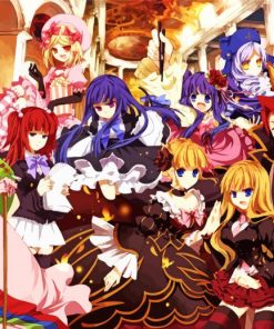 Umineko When They Cry Characters Diamond Painting