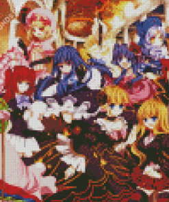 Umineko When They Cry Characters Diamond Painting