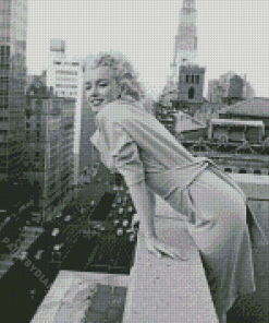 Vintage New York Marilyn Monroe Diamond Painting