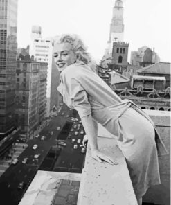 Vintage New York Marilyn Monroe Diamond Painting