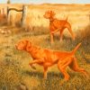 Vizsla Dogs Diamond Painting