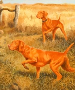 Vizsla Dogs Diamond Painting