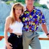 Young Arnold Schwarzenegger And Linda Hamilton Diamond Painting