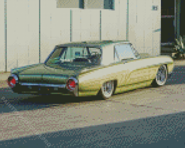 Aesthetic 1963 Ford Thunderbird Diamond Painting