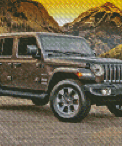 Aesthetic 2018 Jeep Wrangler Diamond Painting