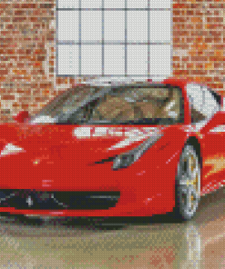 Aesthetic 458 Ferrari Diamond Painting