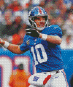 Aesthetic Eli Manning Diamond Painting