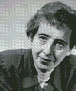 Aesthetic Hannah Arendt Diamond Painting