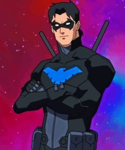 Aesthetic Nightwing Diamond Painting