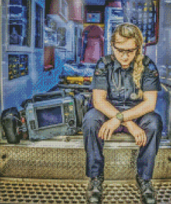 Aesthetic Paramedic Diamond Painting