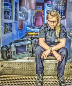 Aesthetic Paramedic Diamond Painting