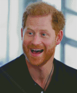 Aesthetic Prince Harry Diamond Painting