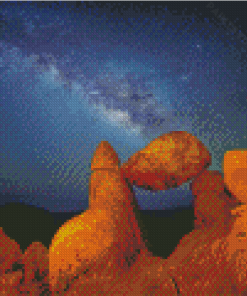 Balanced Rock In Big Bend Park Diamond Painting