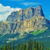 Banff Castle Mountain Diamond Painting