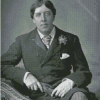 Black And White Oscar Wilde Diamond Painting