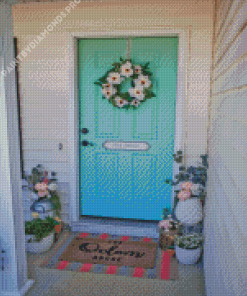 Bohemian Door Diamond Painting