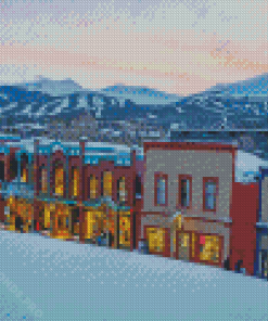 Breckenridge Buildings Diamond Painting