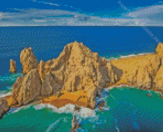 Cabo San Lucas Lovers Beach Diamond Painting