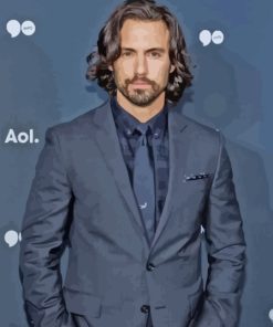 Classy Milo Ventimiglia Diamond Painting