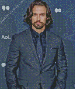 Classy Milo Ventimiglia Diamond Painting