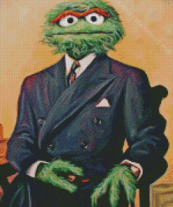 Classy Oscar The Grouch Diamond Painting