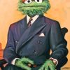 Classy Oscar The Grouch Diamond Painting