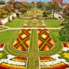 Colorful Garden Of Oklahoma University Diamond Painting