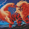 Cool Arcanine Diamond Painting