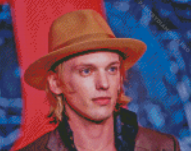 Cool Jamie Campbell Bower Diamond Painting