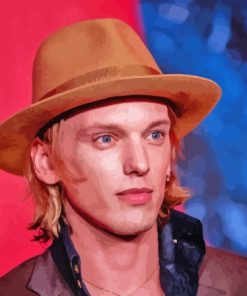 Cool Jamie Campbell Bower Diamond Painting