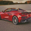 Cool C8 Convertible Corvette Diamond Painting