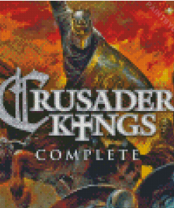 Crusader Kings Video Game Poster Diamond Painting