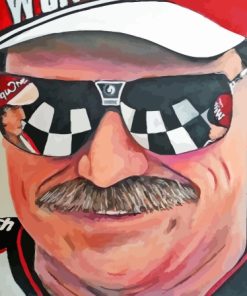 Dale Earnhardt Driver Diamond Painting