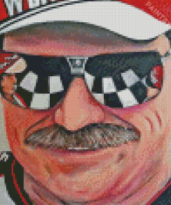 Dale Earnhardt Driver Diamond Painting