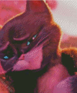 kitty Softpaws Animation Character Diamond Painting