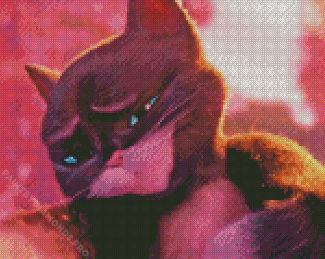 kitty Softpaws Animation Character Diamond Painting