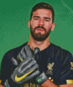 Liverpool Alisson Becker Diamond Painting