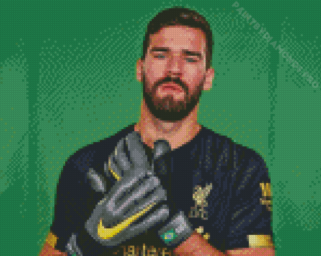 Liverpool Alisson Becker Diamond Painting