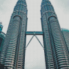 Malaysia Petronas Twin Towers Diamond Painting