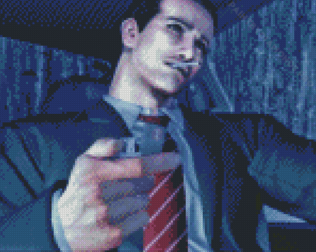 Morgan Deadly Premonition Diamond Painting