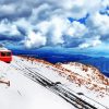 Pikes Peak Railway Colorado Mountain Diamond Painting