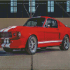 Red Eleanor Mustang Diamond Painting