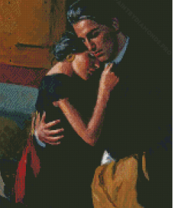 Romantic Couple Fabian Perez Diamond Painting