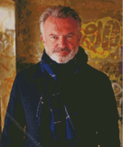 Sam Neill Diamond Painting