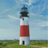 Sankaty Head Light Nantucket Island Diamond Painting