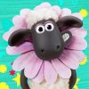 Shaun The Sheep Spring Lamb Diamond Painting