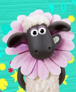 Shaun The Sheep Spring Lamb Diamond Painting