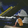 Sinking Ship Titanic Diamond Painting